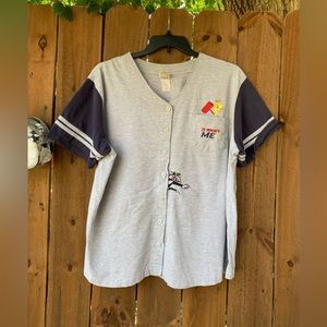 2001 Vintage Looney Tunes ladies embroidered T-shirt size 3X.